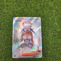 Mallow Pokemon Waifu Goddess Story Waifu Card Girl Holo Anime Super Hot - Image 1