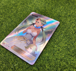 Mallow Pokemon Waifu Goddess Story Waifu Card Girl Holo Anime Super Hot - Image 3