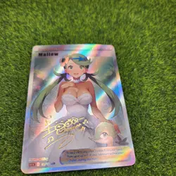 Mallow Pokemon Waifu Goddess Story Waifu Card Girl Holo Anime Super Hot - Image 4