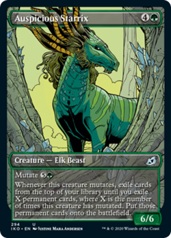 Auspicious Starrix (Showcase) Ikoria: Lair of Behemoths NM CARD ABUGames - Image 1