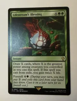 Lifestream's Blessing 67 R Normal FIC MTG NM - Image 1