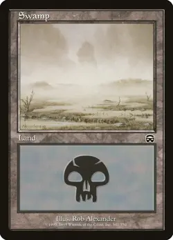 Swamp (341) Mercadian Masques NM Basic Land MAGIC THE GATHERING CARD ABUGames - Image 1
