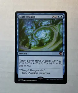 Mathemagics X1 - NM/M Pack Fresh - Secrets of Strixhaven MTG Magic Card English - Image 1