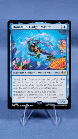 Donatello, Gadget Master Regular [TMT - 35] - NM MTG 🔮 B* - Image 1