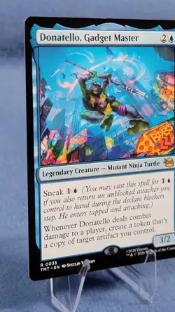 Donatello, Gadget Master Regular [TMT - 35] - NM MTG 🔮 B* - Image 5