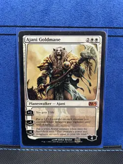 MTG - Ajani Goldmane M11 Mythic Planeswalker Regular English - Image 1