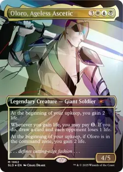 MTG English Oloro, Ageless Ascetic NM Foil Secret Lair - Image 1