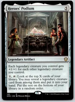Heroes' Podium - Commander: Dominaria United DMC - MTG - NM Magic - 185 R - Image 1