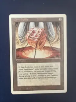 MTG REVISED 3RD EDITION MANA VAULT PLAYED - Image 1