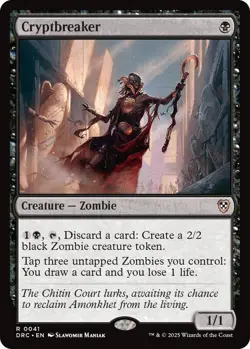 Cryptbreaker 041 R Commander Aetherdrift Near Mint Magic The Gathering - Image 1