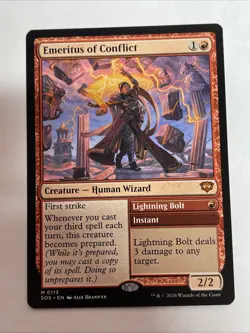 Emeritus of Conflict Secrets of Strixhaven #113 Mythic - Image 1