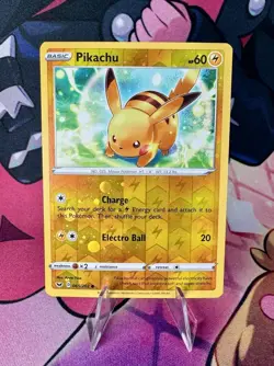 Pikachu Reverse Cosmos Holo English Vivid Voltage 5 Promo 065/202 Pokemon - Image 1