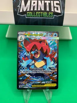 Pokemon Mega Feraligatr ex 274/217 SIR Ascended Heroes NM (Pack Fresh) - Image 1