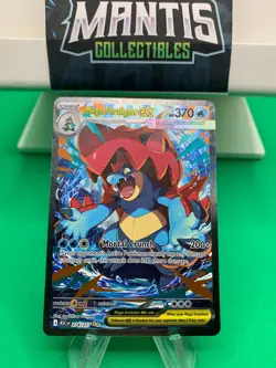 Pokemon Mega Feraligatr ex 274/217 SIR Ascended Heroes NM (Pack Fresh) - Image 2