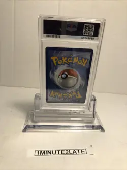 2019 Pokemon Hidden Fates Charizard GX Tins Promo Black Star PSA 8 graded - Image 2