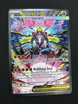 Pokemon Mega Zygarde Ex 120/088 Special Illustration Rare Perfect Order 2026 - Image 1