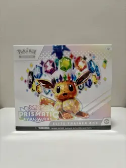 Prismatic Evolutions Elite Trainer Box ETB New/Factory Sealed ✅ Pokemon TCG - Image 1