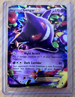 Pokemon Gengar EX TCG Holo Card Phantom Forces Ultra Rare 34/119 - Image 3