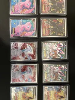 Bulk Pokemon TCG Set Mew Reshiram Umbreon Sylveon Flareon - Image 1