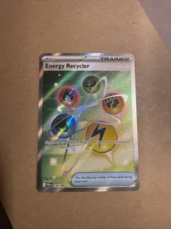 POKEMON PERFECT ORDER ENERGY RECYCLER 108/088 ULTRA RARE HOLO NM - Image 1