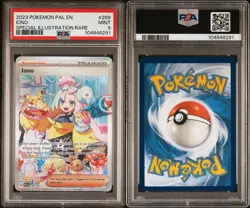 2023 Pokemon SV Paldea Evolved Iono Special Illustration Rare #269/193 PSA 9 - Image 1