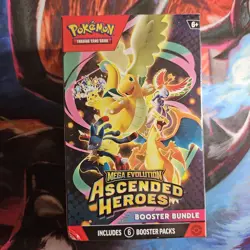 Pokemon TCG Mega Evolution Ascended Heroes Booster Bundle Sealed PRESALE - Image 1