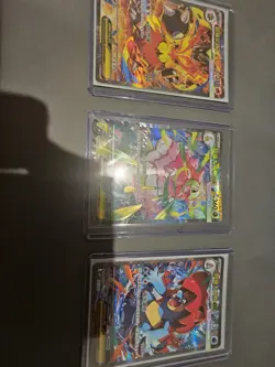 PTCG Pokemon Card Sequential Mega ex Holo MCF-761, 762, 763/742 Chinese MINT - Image 1