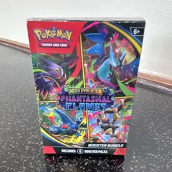 Pokemon Mega Evolution Phantasmal Flames Booster Bundle Box English 2025 - Image 1