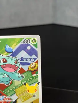Bulbasaur 037 Pokemon TCG First Partner Illustration Full Art Holo Promo - NM - Image 5