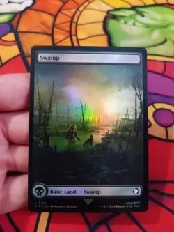 Swamp (0321) Universes Beyond: Fallout Foil MTG NM - Image 1
