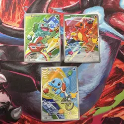 Pokemon First Partner Pack Kanto Starters: Bulbasaur, Charmander, Squirtle - Image 1