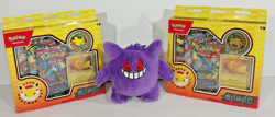 2 NIB 30th Anniversary Pokemon Day Collector's Box+Gengar Plush 6 in - Image 1