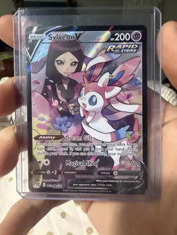 Pokemon TCG Sylveon v TG14/TG30 Swsh09 Trainer Gallery - Image 1