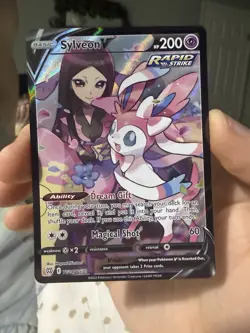 Pokemon TCG Sylveon v TG14/TG30 Swsh09 Trainer Gallery - Image 2