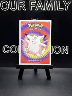 Pokemon Nintendo - Dunkin Boomer - #36 Clefable - Regular LP - Image 1