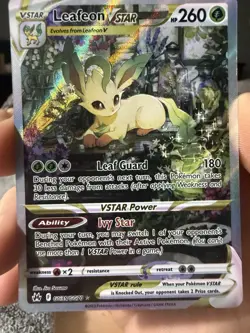 Pokemon TCG Leafeon VSTAR GG35/GG70 Crown Zenith: Galarian Gallery - Image 2