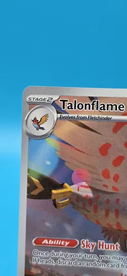 Talonflame 091/088 Illustration Rare Pokemon Perfect Order Near Mint - Image 3