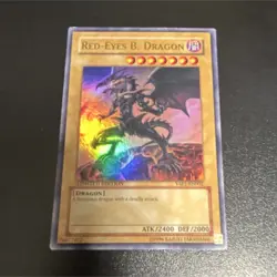 Konami Yu-Gi-Oh! TCG Red-Eyes B. Dragon Ultra Rare Holo Anniversary YAP1-EN002 - Image 1