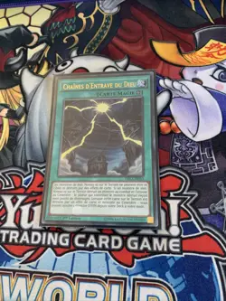 Yu-Gi-OH!: Chaine D’Entrave Du Dieu DRL3-FR053 Ultra Rare 1st - Image 1