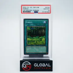 Forest 2002 Yu-Gi-Oh 1st Edition Europe LOB-EN036 POP 2 PSA 10 - Image 1