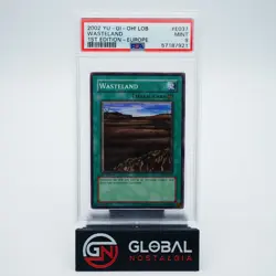 Wasteland #LOB-E037 Yu-Gi-Oh 1st Edition Europe 2002 POP 2 PSA 9 - Image 1