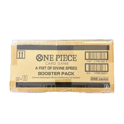 One Piece OP-11 A Fist Of Divine Speed Booster Box Case English SEALED 12 Boxes - Image 3