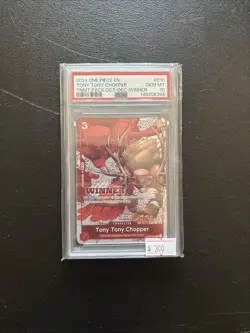 2024 One Piece EN Tony Tony Chopper TNMT Pack Winner PSA 10 - Image 1