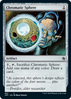 Chromatic Sphere Light Play, English Magic the Gathering MTG Jumpstart - Image 1
