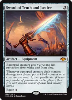 Sword of Truth and Justice NM, English MTG Modern Horizons - Image 1