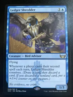MTG Magic the Gathering Ledger Shredder (46/547) Streets of New Capenna LP - Image 1