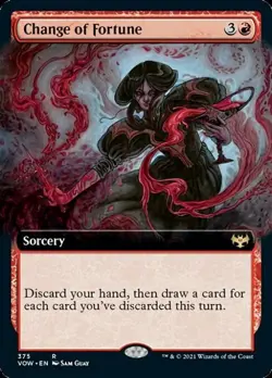 Change of Fortune (Extended Art) - Near Mint MTG Innistrad: Crimson Vow - Image 1