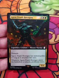 Agent Frank Horrigan (Extended Art) Universes Beyond: Fallout MTG MINT - Image 1