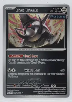 Iron Treads Reverse Foil Pokemon SV05: Temporal Forces #118 - Image 1