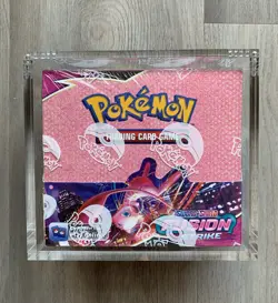 Pokemon TCG SWSH Fusion Strike Booster Box 36 Packs In Acrylic Case New Sealed - Image 1